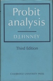 Probit Analysis : 3rd Edition (Hard)  