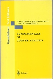 Fundamentals of Convex Analysis (Soft)  