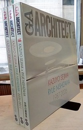 GAアーキテクト　妹島和世+西沢立衛　1987-2006／2006-2011／2011-2018（3冊セット） GA ARCHITECT　KAZUYO SEJIMA RYUE NISHIZAWA 