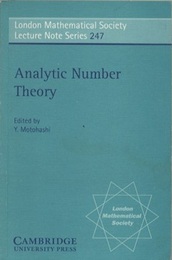 Analytic Number Theory  