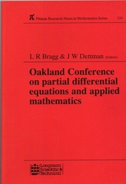 Oakland Conference on Partial Differential Equations and Applied Mathematics  