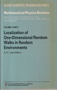 Localization of One-Dimensional Random Walks in Random Environments Soviet Scientific Reviews / Section C 