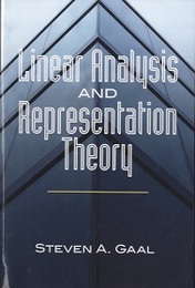Linear Analysis and Representation Theory  