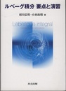 ルベーグ積分 要点と演習  