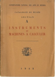Instruments et Machines a Calculer (仏) 計算機カタログ 