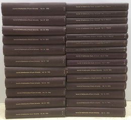 Journal of Mathematics Kyoto University Vol. 1-26(1961-1986)  
