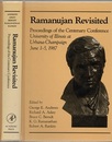 Ramanujan Revisited Proceedings of the Centenary Conference / University of Illinois at Urbana-Champaign June 1-5, 1987 