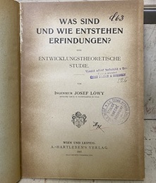 Was sind und wie Entstehen Erfindungen ? eine Entwicklungstheoretische Studie 