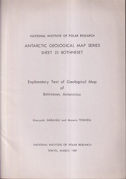 Antarctic Geological Map Series Sheet 25 Botnneset  