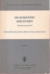 On Scientific Discovery : The Erice Lectures 1977 (Soft) 【払下本・八杉龍一氏旧蔵書】  