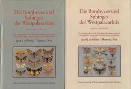 Die Bombyces und Sphinges der Westpalaearktis ( Insecta、 Lepidoptera ) Vol. 1-2 Ein umfassendes、 reich illustriertes Bestimmungsbuch europaischer und nordwestafrikanischer Nachtfalter 