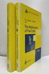 The Mathematics of Paul Erdos 1-2 : 1st Edition (Hard) (英) ポール・エルデシュの数学 