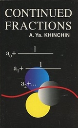 Continued Fractions : 3rd Edition  