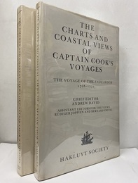The Charts and Coastal Views of Captain Cook's Voyages : Vol.1-2 (Vol.3 lacked) (1) The Voyage of The Endeavour 1768-1771 (2) The Voyage of The Resolution and Adventure 1772-1775