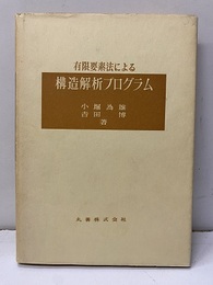 有限要素法による構造解析プログラム  