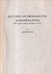 Lectures on Diophantine Approximations Part 1: g-adic numbers and Roth's theorem 