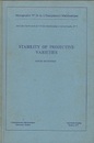 Stability of Projective Varieties  