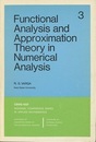 Functional Analysis and Approximation Theory in Numerical Analysis  