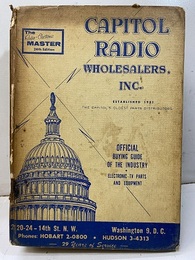 Capitol Radio 1960 (The Radio-Electronic  Master 24th Edition)  