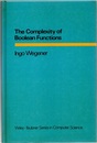 The Complexity of Boolean Functions  
