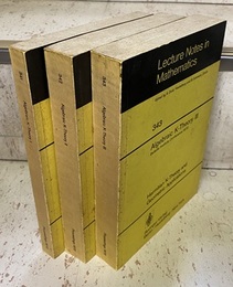 Algebraic K-Theory : 1-3 (Battelle Institure Conference, 1972) (1)Higher K-Theories (2)"Classical" Algebraic K-Theory, and Connections with Arithmetic (3)Hermitian K-Theory and Geometric Applications