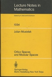 Orlicz Spaces and Modular Spaces  