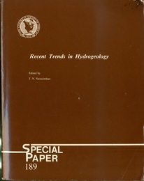 Recent Trends in Hydrogeology  