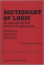 Dictionary of Logic as Applied in the Study of Language (Hard) Concepts/Methods/Theories 
