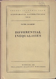 Differential Inequalities  