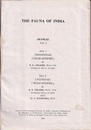 The Fauna of India : Spiders : Araneae Vol.1 (Pt.1-2) (1-1)THOMISIDAE (1-2)LYCOSIDAE 