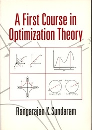 A First Course in Optimization Theory (Soft)  