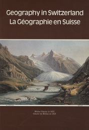 Geography in Switzerland La Geographie en Suisse (洋) スイスの地理学