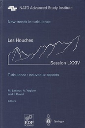 New Trends in Turbulence Turbulence - Nouveaux Aspects 