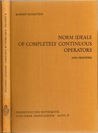 Norm Ideals of Completely Continuous Operators  