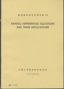 Partial Differential Equations and Their Applications  