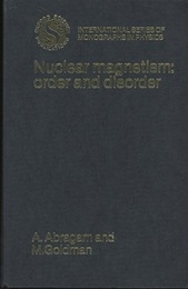 Nuclear Magnetism : Order and Disorder  