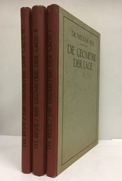 Die Geometrie der Lage : 1-3 : 5-6. Auflage (独) 位置の幾何学（1-3）第5・6版 