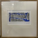 磯崎新　版画額　「水辺都市」  