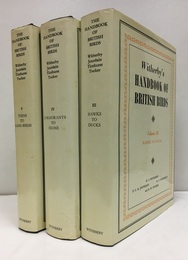 Witherby's Handbook of British Birds  : Vol. 3-5 (3)Hawks to Ducks (4)Cormorants to Crane (5)Terns to Game-Birds, Systematic List and Indices 