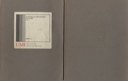 Electrical Breakdown of Gases : (Chapter 1-5 & 6-11)  