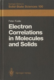 Electron Correlations in Molecules and Solids(Hard)  