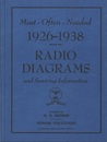 Most-Ofen-Needed 1926-1938  Radio Diagrams and Servicing Information : Vol.I  