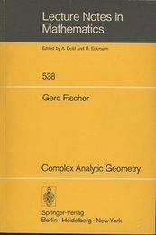 Complex Analytic Geometry  