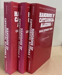 Handbook of Categorical Algebra : Vol. 1-3 (Hard)  
