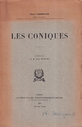Les Coniques : Nouveau tirage  