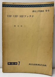 VHF・UHF・SHFアンテナ  