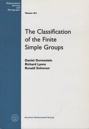The Classification of the Finite Simple Groups (Soft)  