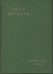 利根川水系　鬼怒川流量年表  