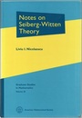 Notes on Seiberg-Witten Theory  