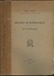 Melanges de Mathematiques et de Physique  
